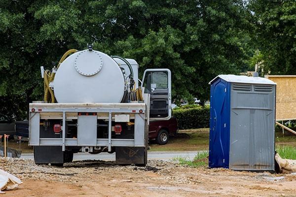 Porta Potty Rental of Hilliard workers